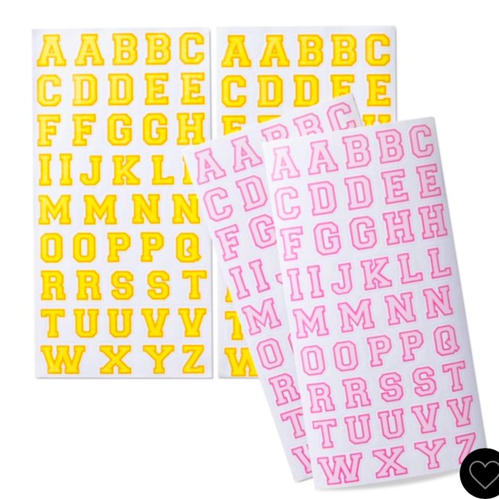Limited Edition NIB Stoney Clover Lane x Target 176 ct small vinyl letters